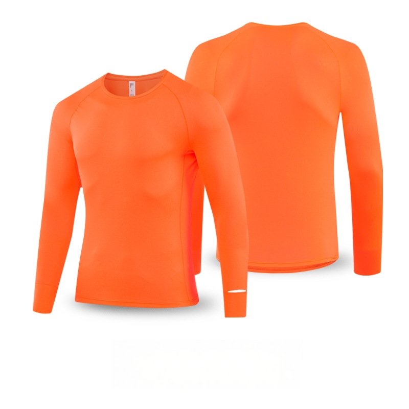 Custom 80GSM 100%polyester Lightweight Men's running shirts M002 print logo 2