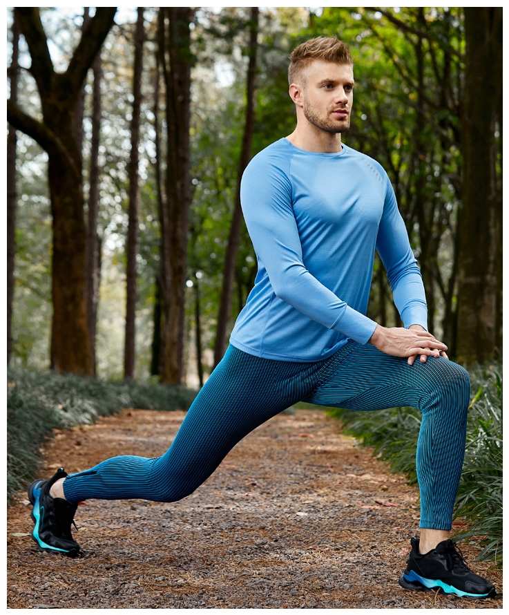 Custom 80GSM 100%polyester Lightweight Men's running shirts M002 print logo 26