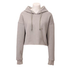 Womens Cropped Sportswear 12% cotton 88% polyester Hoodie M30635 print logo 17