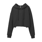 Womens Cropped Sportswear 12% cotton 88% polyester Hoodie M30635 print logo 18