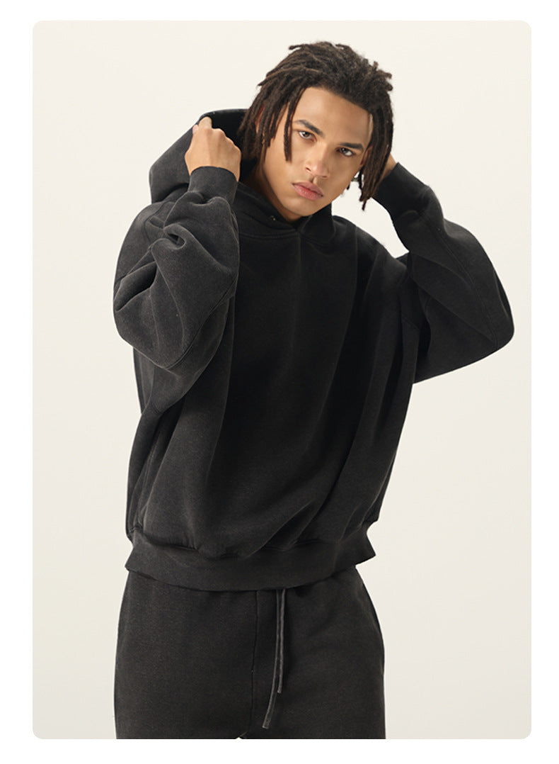 Mens Cropped 36.8%cotton 57.4%polyester 5.8%other fibers HOODIES M8305