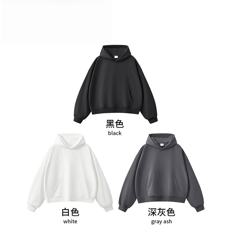 Mens Casual 56.44%Cotton 43.56%polyester Hoodie Sweatpants Set M8311-DK015 - HOODIES print logo 13