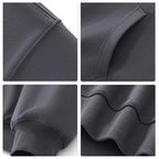 Mens Casual 56.44%Cotton 43.56%polyester Hoodie Sweatpants Set M8311-DK015 - HOODIES print logo 26
