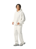 Mens Casual 56.44%Cotton 43.56%polyester Hoodie Sweatpants Set M8311-DK015