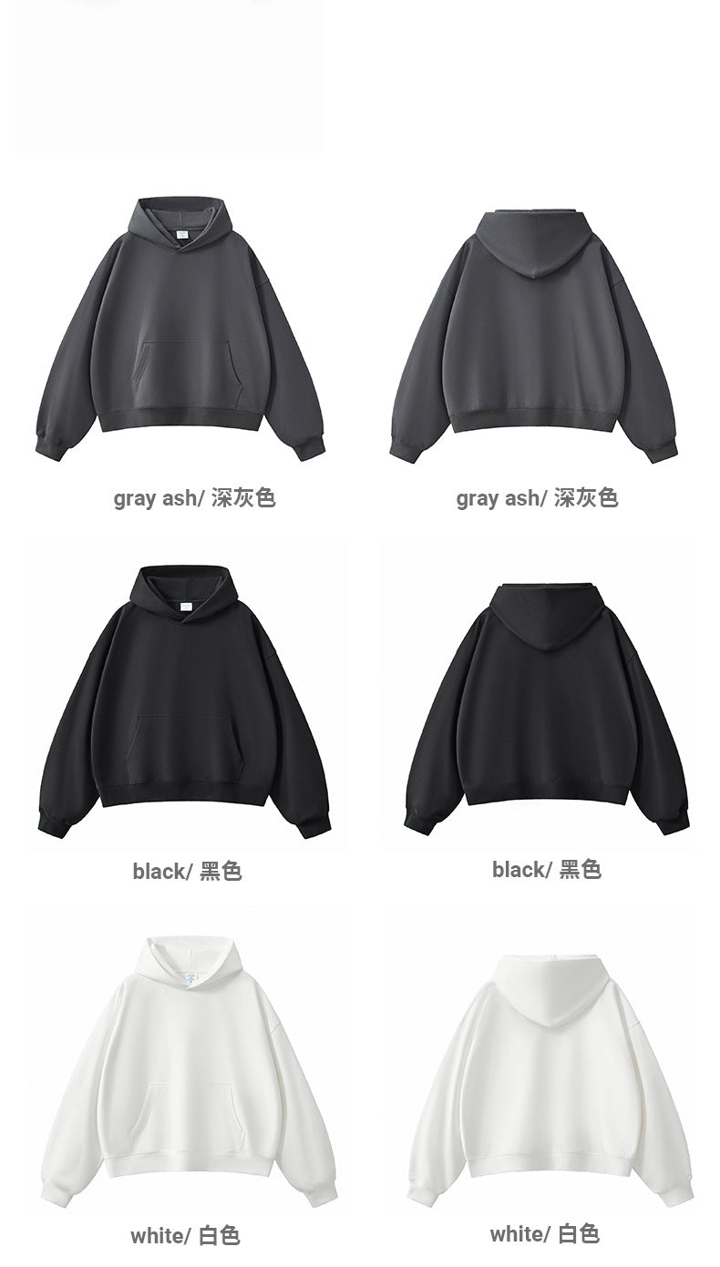 Mens Casual 56.44%Cotton 43.56%polyester Hoodie Sweatpants Set M8311-DK015