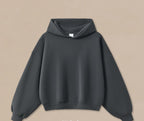 Mens Boxy Fit 50%cotton 50%polyester hoodie Sweatpants Set M8317-K7317 - hoodie print logo 3