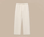 Mens Boxy Fit 50%cotton 50%polyester hoodie Sweatpants Set M8317-K7317 - sweatpant print logo 5