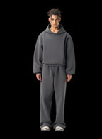 Mens Boxy Fit hoodie Sweatpants Set - Honfitwear