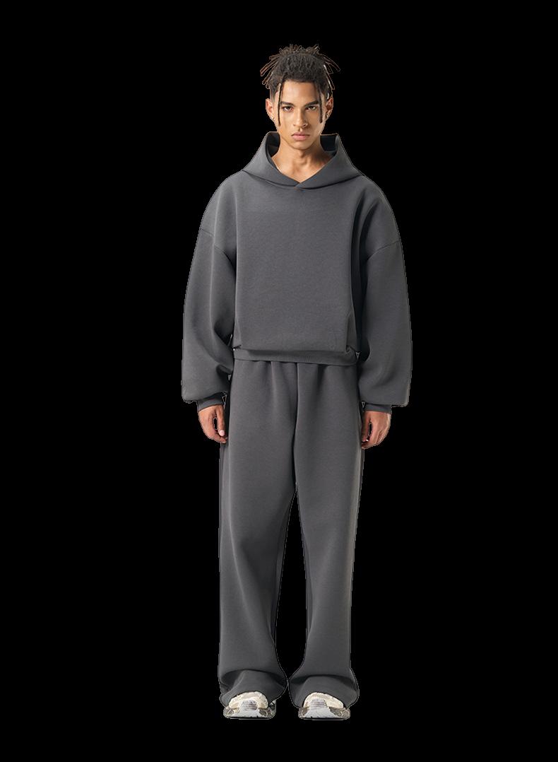 Mens Boxy Fit hoodie Sweatpants Set - Honfitwear