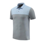 Mens Golf Sportswear 77% nylon 23% spandex Polo Shirt MB-411A005 print logo 9