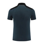 Mens Golf Sportswear 77% nylon 23% spandex Polo Shirt MB-411A005 print logo 26