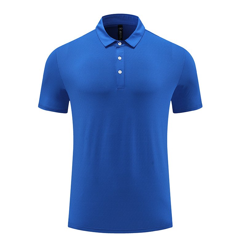 Mens Fitness Workout 90% polyester 10% spandex Polo Shirt MB-R510 print logo 29