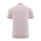 Mens Fitness Workout 90% polyester 10% spandex Polo Shirt MB-R510 print logo 2