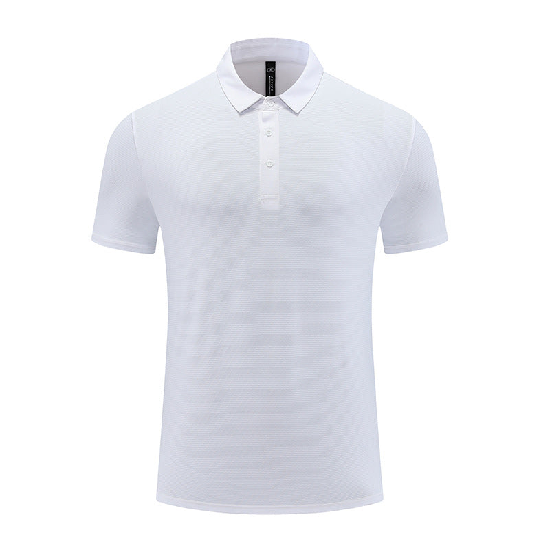 Mens Fitness Workout 90% polyester 10% spandex Polo Shirt MB-R510 print logo 26