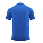 Mens Fitness Workout 90% polyester 10% spandex Polo Shirt MB-R510 print logo 31