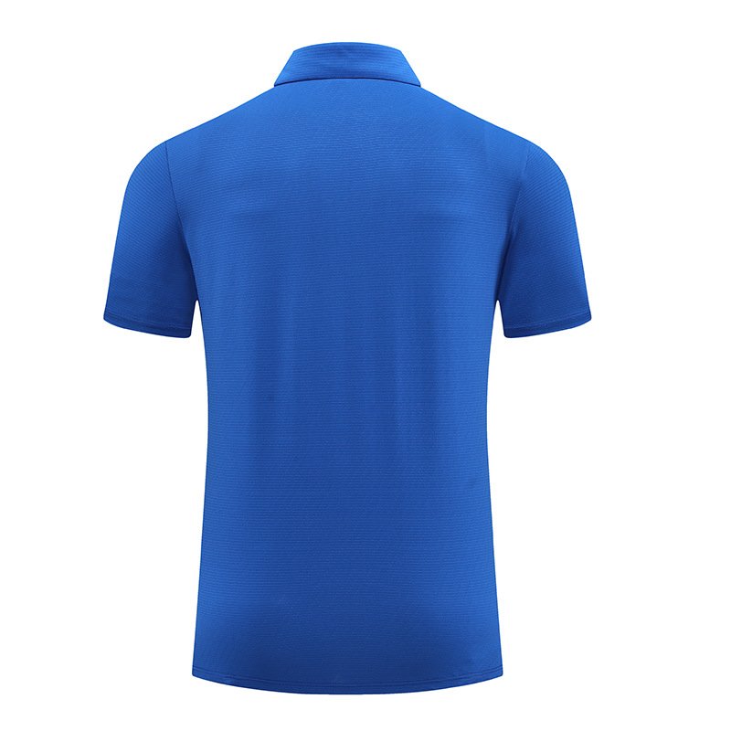 Mens Fitness Workout 90% polyester 10% spandex Polo Shirt MB-R510 print logo 31