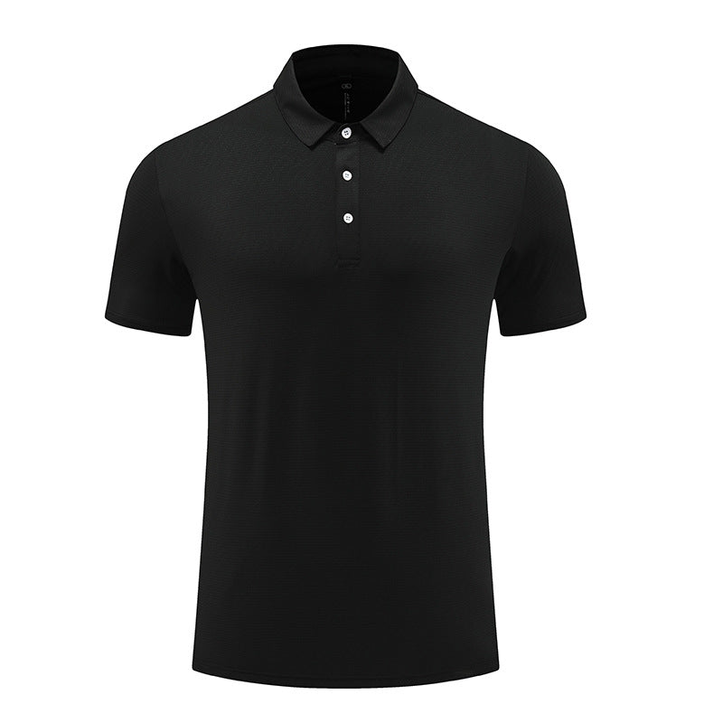 Mens Fitness Workout 90% polyester 10% spandex Polo Shirt MB-R510 print logo 32
