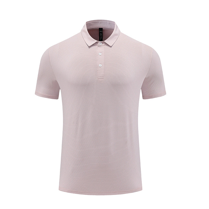 Mens Fitness Workout 90% polyester 10% spandex Polo Shirt MB-R510 print logo 20