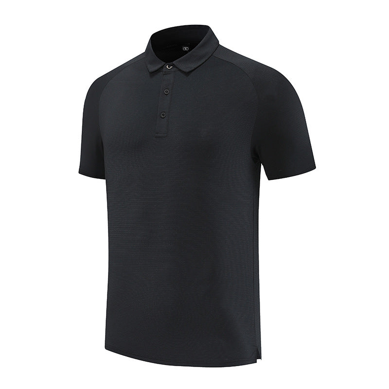 Mens Sports Golf 85% polyester 15% spandex Polo Shirt MB-R512 print logo 10
