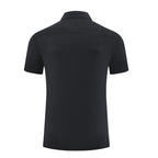 Mens Sports Golf 85% polyester 15% spandex Polo Shirt MB-R512 print logo 26