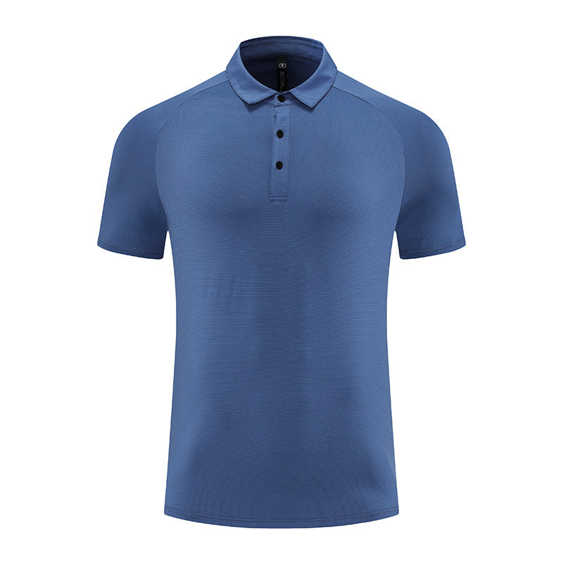 Mens Sports Golf 85% polyester 15% spandex Polo Shirt MB-R512 print logo 15