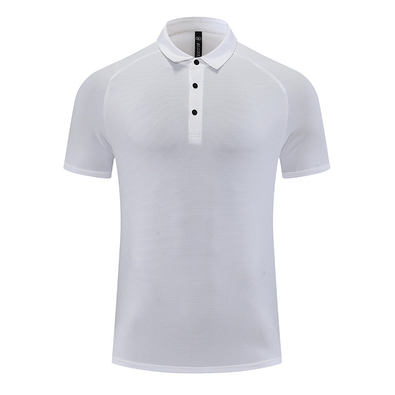 Mens Sports Golf 85% polyester 15% spandex Polo Shirt MB-R512 print logo 3