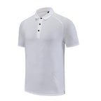 Mens Sports Golf 85% polyester 15% spandex Polo Shirt MB-R512 print logo 19