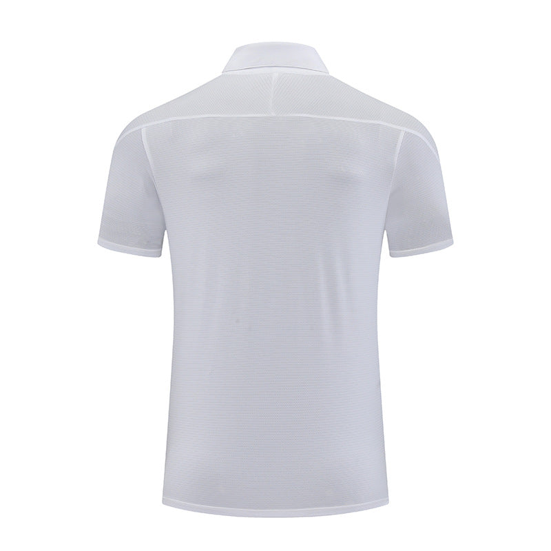 Mens Sports Golf 85% polyester 15% spandex Polo Shirt MB-R512 print logo 20
