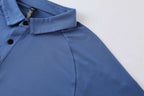 Mens Sports Golf 85% polyester 15% spandex Polo Shirt MB-R512 print logo 12