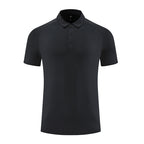 Mens Sports Golf 85% polyester 15% spandex Polo Shirt MB-R512 print logo 24