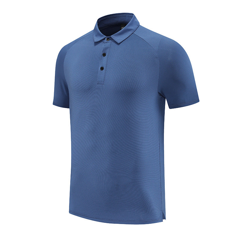 Mens Sports Golf 85% polyester 15% spandex Polo Shirt MB-R512 print logo 16