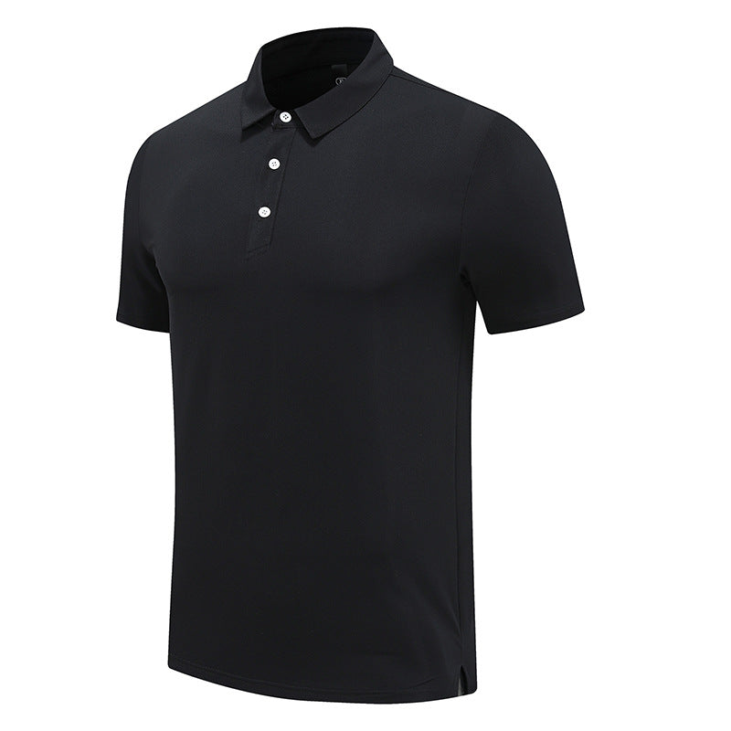 Mens Sports Fitness 88% polyester 12% spandex Polo Shirt MB-R513 print logo 29