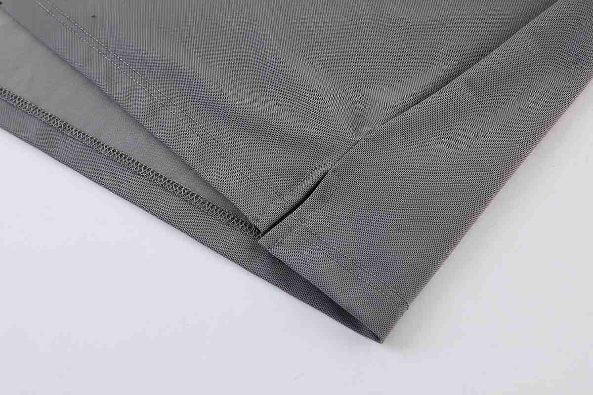 Mens Sports Fitness 88% polyester 12% spandex Polo Shirt MB-R513 print logo 16