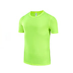 Custom 80GSM 100%polyester Lightweight Men's running shirts MT2401 print logo 2