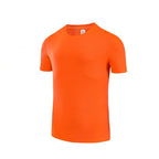 Custom 80GSM 100%polyester Lightweight Men's running shirts MT2401 print logo 10