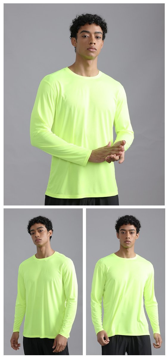 Custom 100GSM 100%polyester Lightweight Men's running shirts MT2402 print logo 17