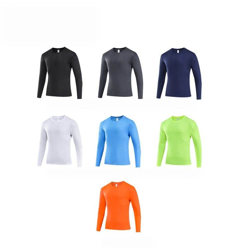 Custom 100GSM 100%polyester Lightweight Men's running shirts MT2402 print logo 7