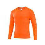Custom 100GSM 100%polyester Lightweight Men's running shirts MT2402 print logo 12