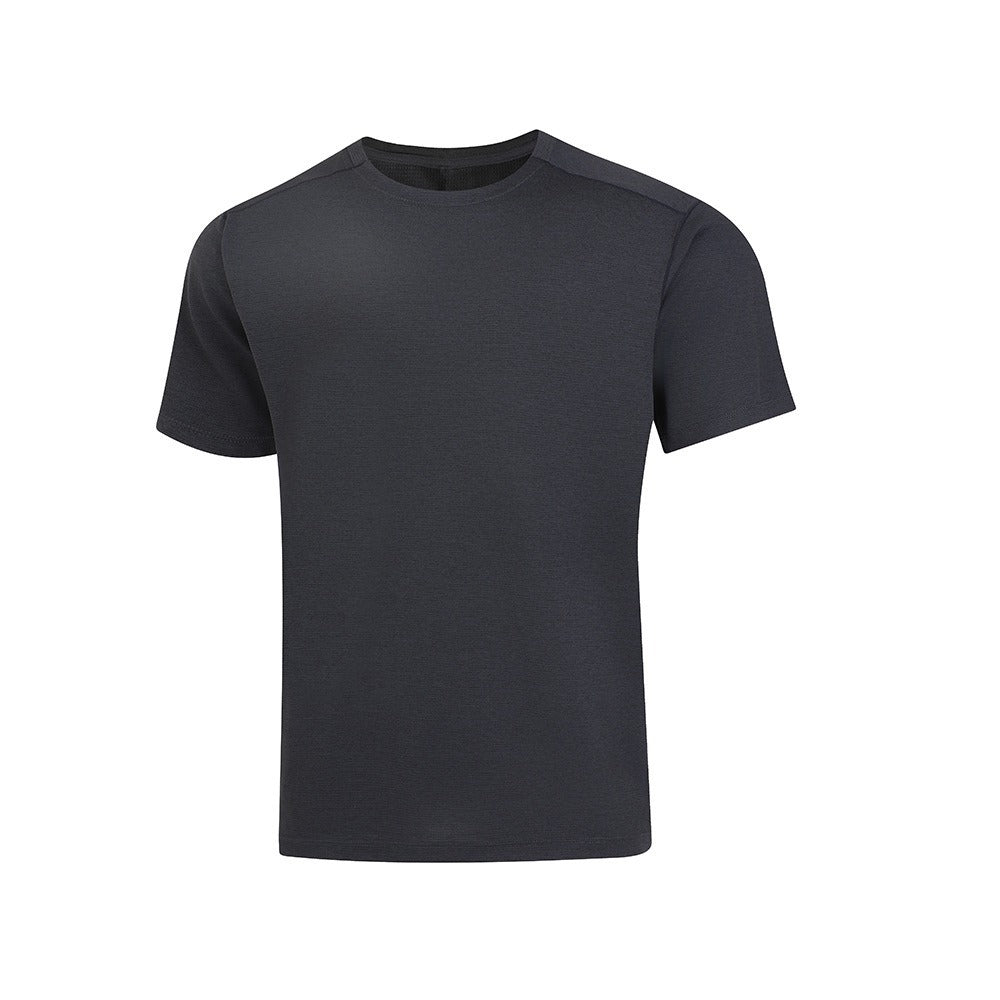 Custom 100%polyester Men's running shirts MT252 print logo 5