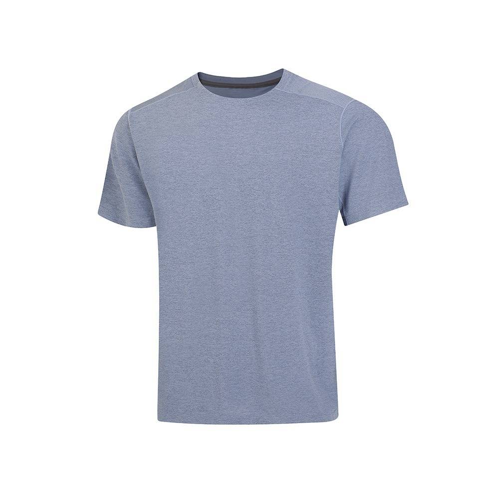Custom 100%polyester Men's running shirts MT252 print logo 4
