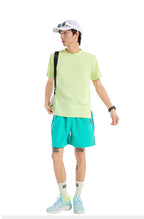Custom 50%polyester 50%Sorona Men's Running T-Shirt MT257 print logo 9