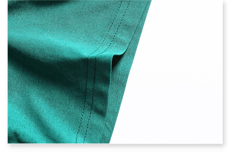 Custom 50%polyester 50%Sorona Men's Running T-Shirt MT257 print logo 18