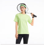 Custom 50%polyester 50%Sorona Men's Running T-Shirt MT257 print logo 7