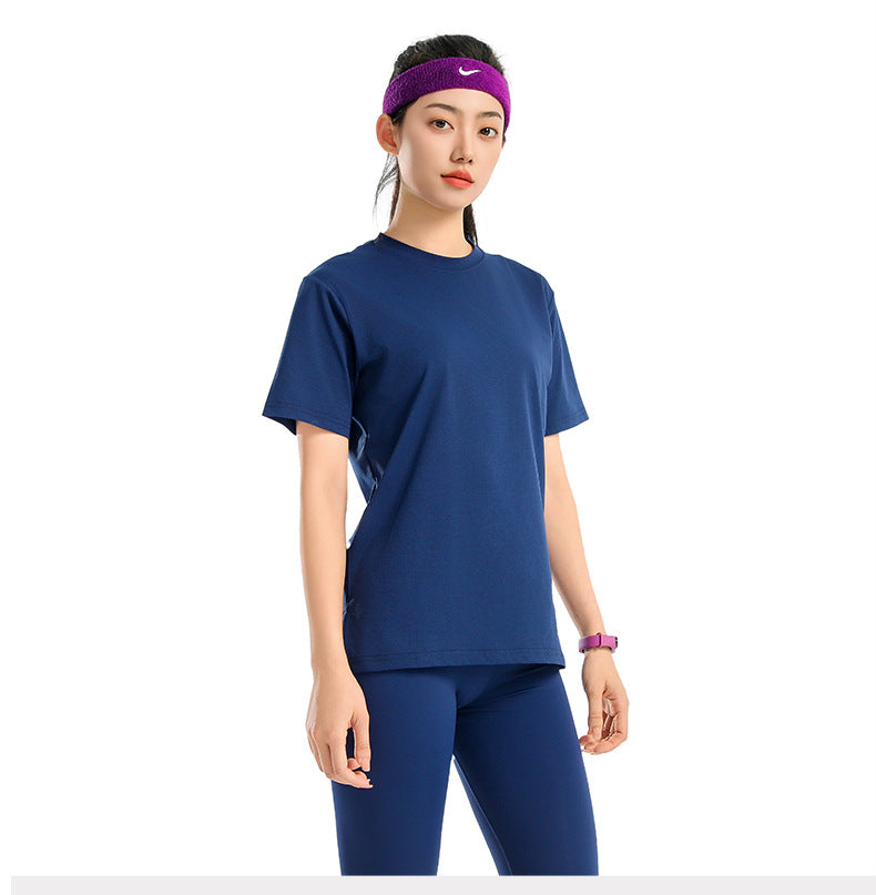 Custom 50%polyester 50%Sorona Men's Running T-Shirt MT257 print logo 27