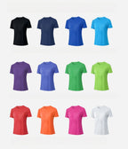 Custom 92%polyester 8%spandex Men's running shirts MT260 print logo 33