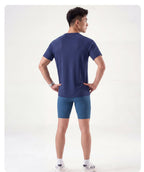 Custom 92%polyester 8%spandex Men's running shirts MT260 print logo 29