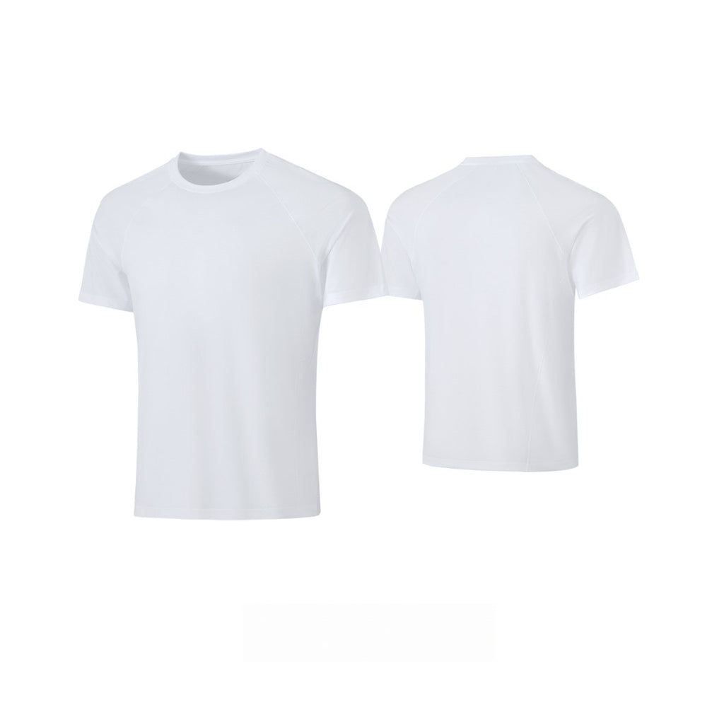 Custom 92%polyester 8%spandex Men's running shirts MT260 print logo 18