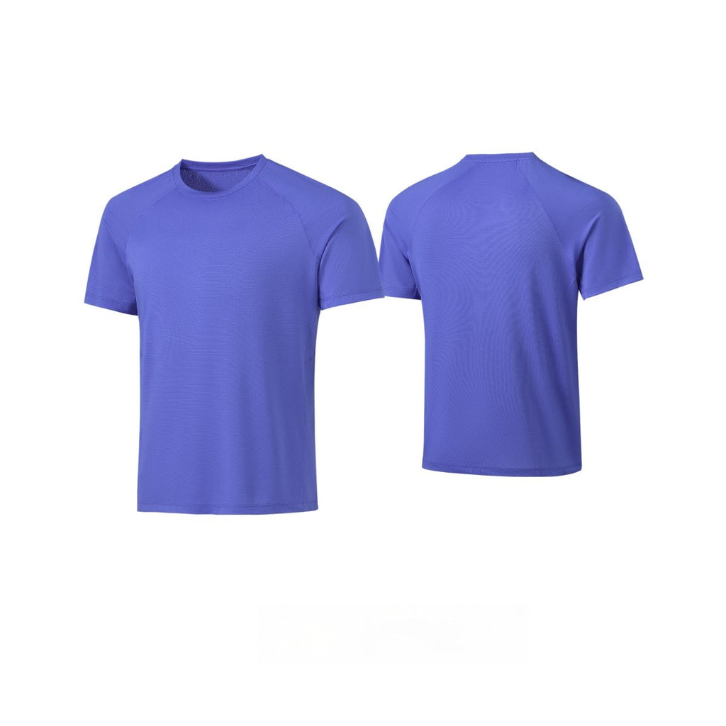 Custom 92%polyester 8%spandex Men's running shirts MT260 print logo 4