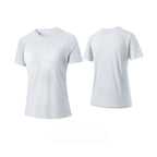 Custom 92%polyester 8%spandex Men's running shirts MT260 print logo 24