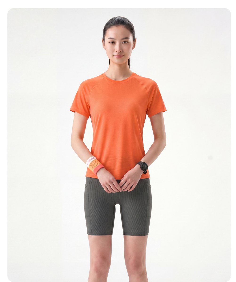 Custom 92%polyester 8%spandex Men's running shirts MT260 print logo 36